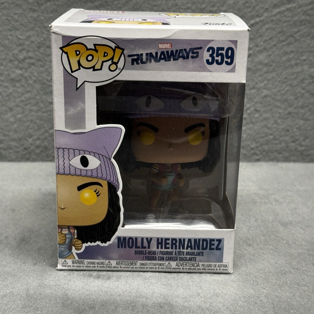 Funko Pop Marvel Runaways Molly Hernandez #359 Vinyl Bobblehead Figure